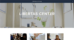 Desktop Screenshot of libertascenter.net